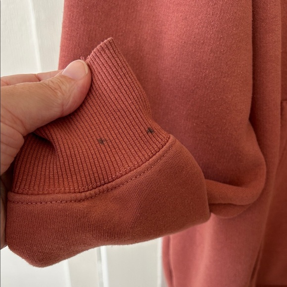 Zara Kids Rust Hoodie with Graphic Detail - Picture 5 of 11